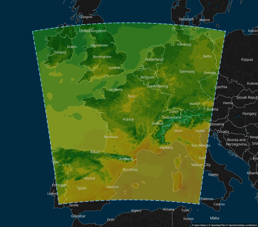 Météo-France AROME France (HD) Model Area