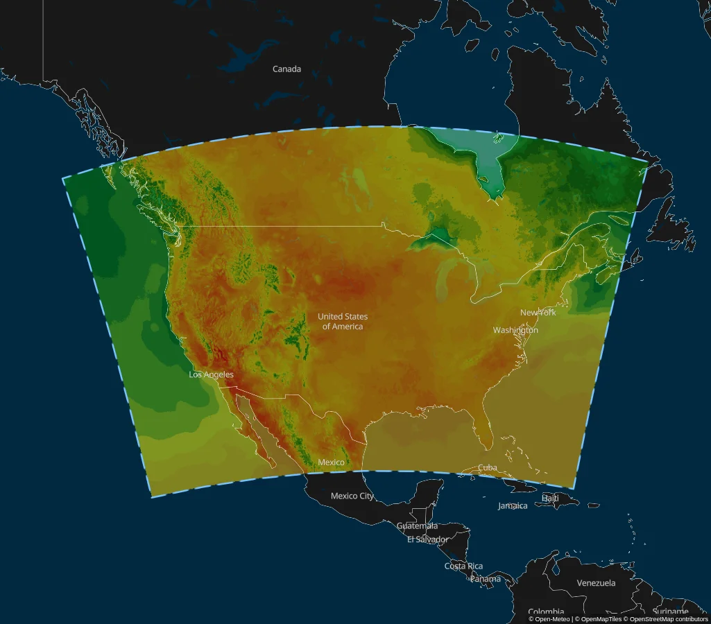 NBM Conus Model Area